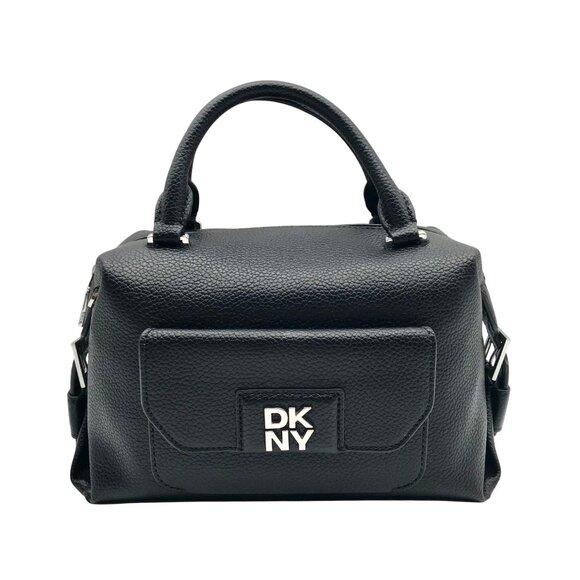 Dkny Handbags - DKNY Black Robin Convertible Satchel Bag